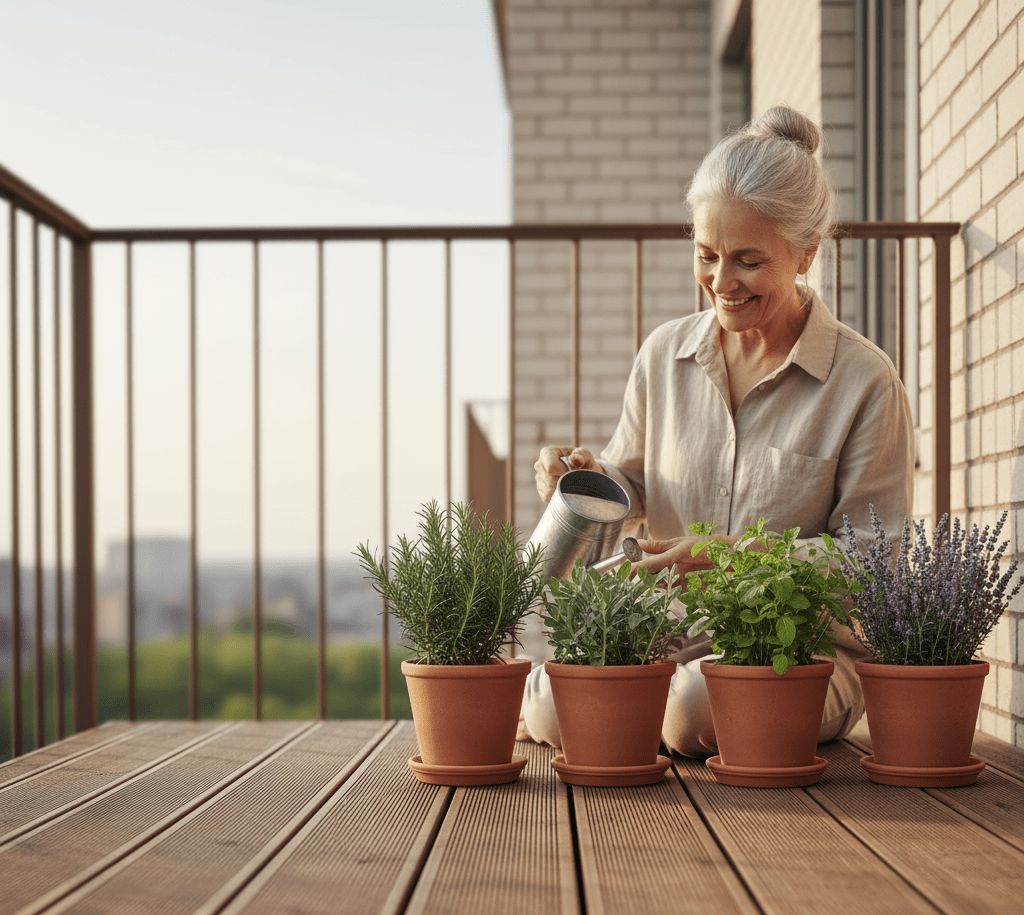 Zahrádka jako lékárna: 5 bylinek, které si snadno vypěstujete na balkoně – Cover image
