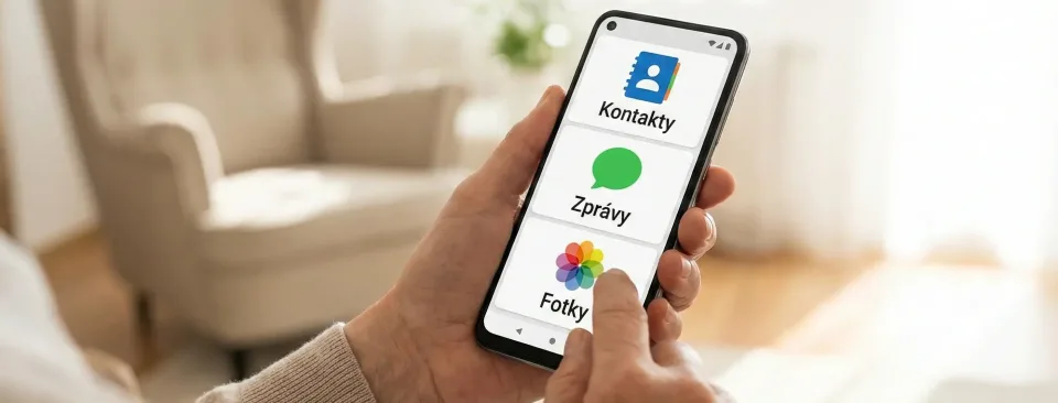 Chytrý telefon pro seniory: 5 nastavení, která vám usnadní život (a ušetří zrak)