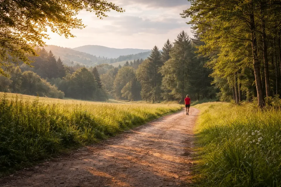 Nordic Walking: Proč je severská chůze pro klouby lepší než běh (Návod pro začátečníky)